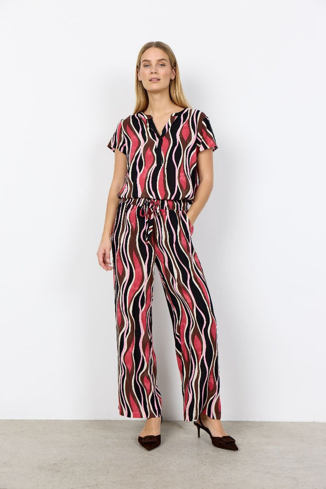 BLOUSE À MANCHE COURTE