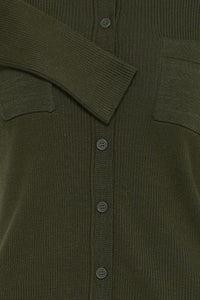 ICHI CARDIGAN IHLULS RIB POLO