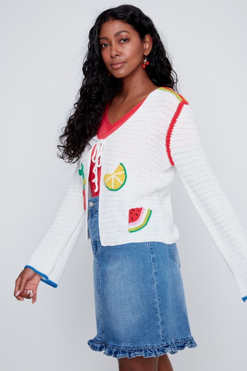 CARDIGAN SALADE DE FRUITS