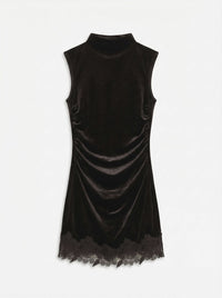 VERO MODA ROBE VMCHLOE MINI VELVET