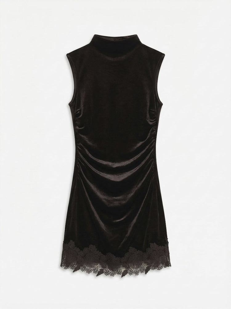 VERO MODA ROBE VMCHLOE MINI VELVET