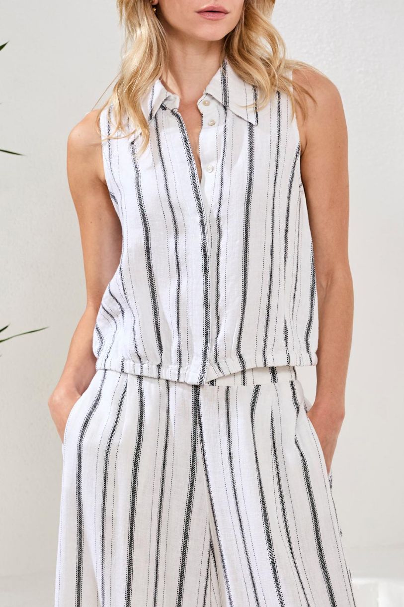 CHEMISIER SANS MANCHE HIDDEN