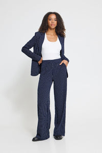 ICHI PANTALON IHMANSE STRIPE