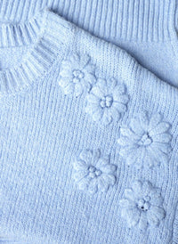 PULL BRIANNA DANS LES FLEURS