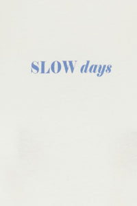 T-SHIRT KAMILLE SLOW DAYS