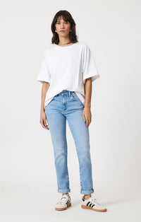 JEANS BOYFRIEND MAVI KATHLEEN LT FEATHER
