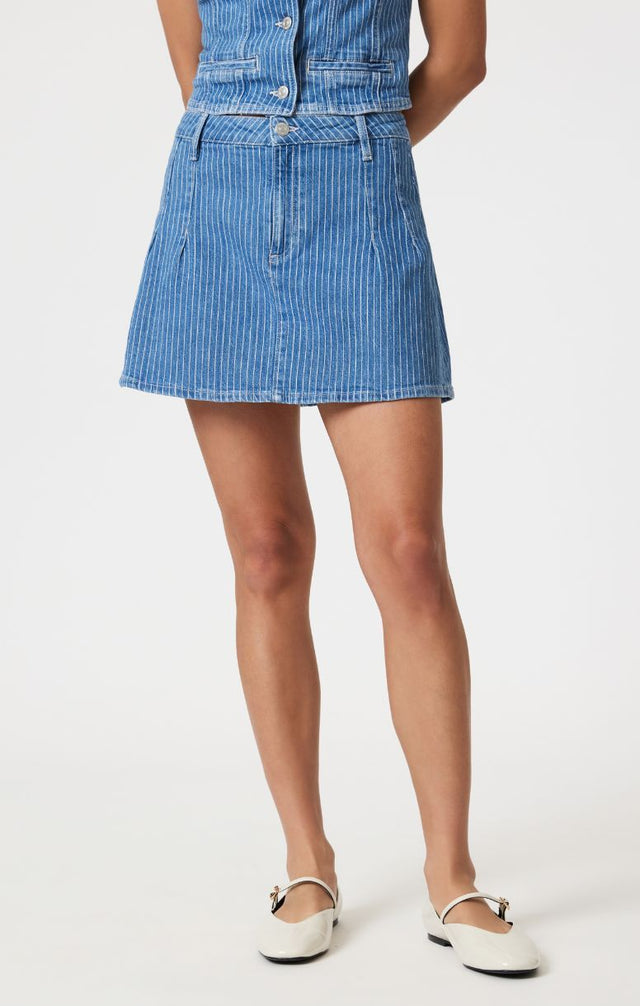 JUPE DE JEANS SUMMER BLUE STRIPE