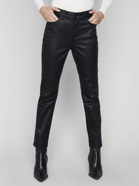 PANTALON EN CUIRETTE ÉTROIT CHARLIE B