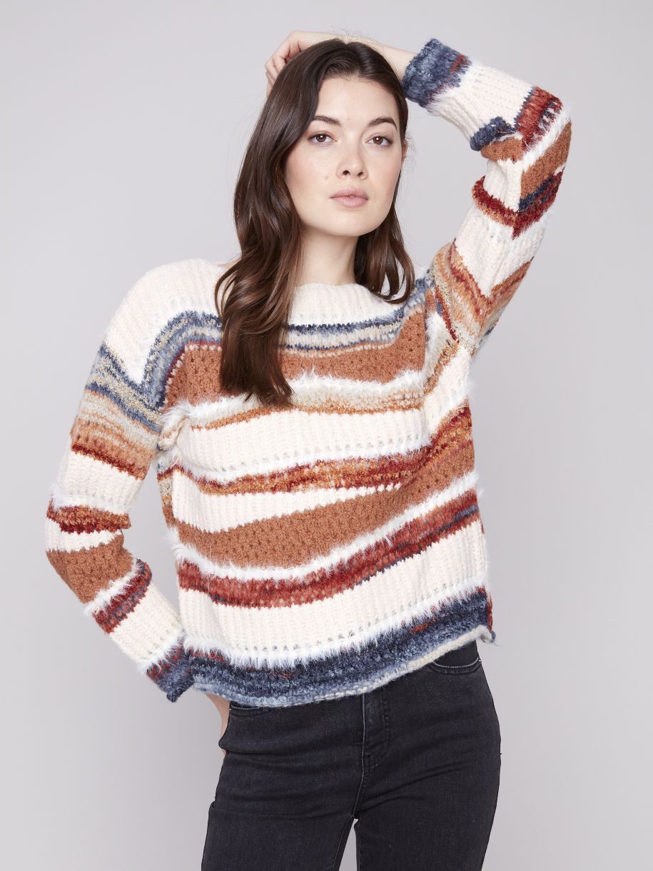 PULL CHENILLE DEVIENDRA PAPILLON