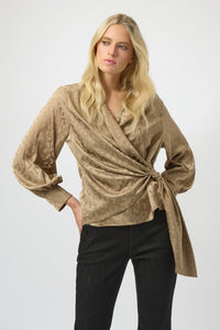 BLOUSE CACHE-COEUR BUBBLY