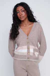 CARDIGAN CRÈME GLACÉE NAPOLITAINE