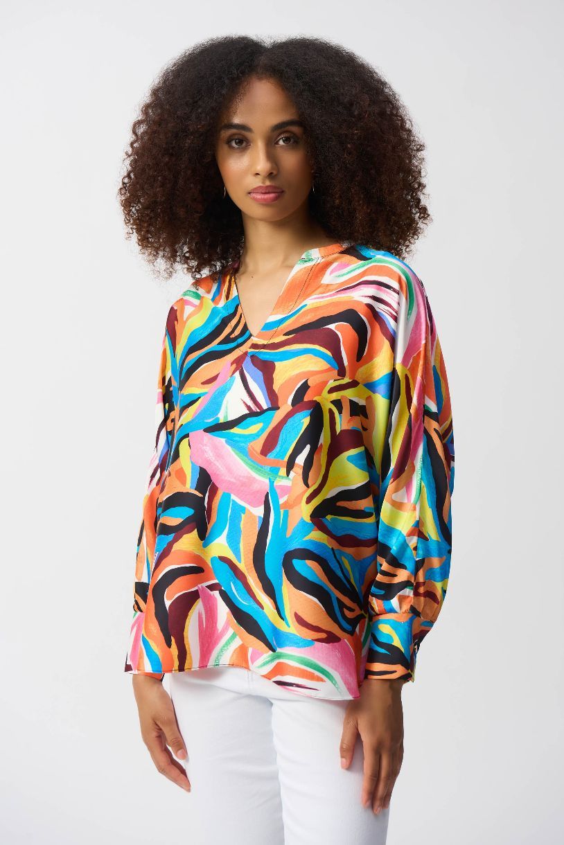 BLOUSE SATINÉE GRIBOUILLIS