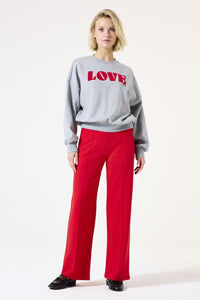 PANTALON LETTRE ÉCARLATE