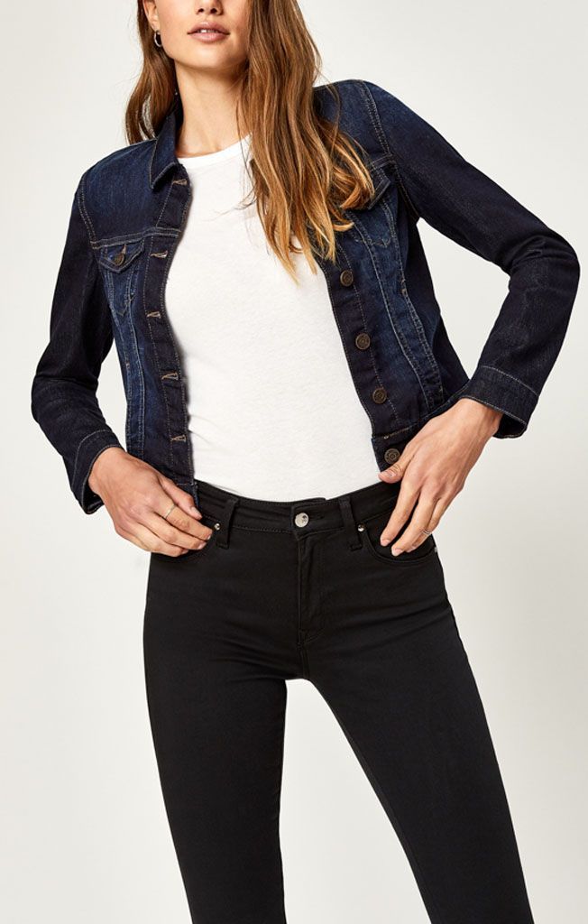 JACKET DE JEANS SAMANTHA DARK NOLITA