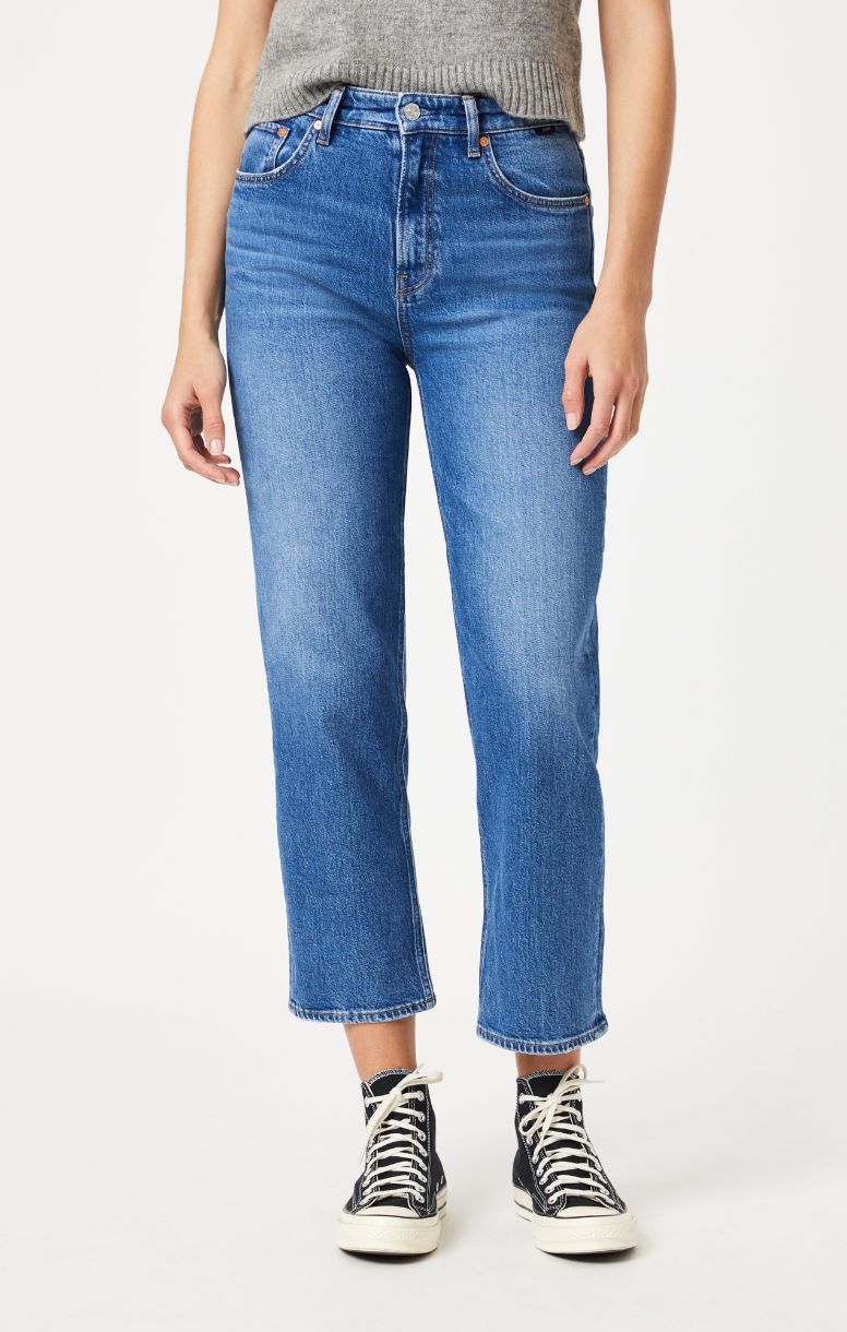 MAVI JEANS SAVANNAH MID BRUSHED BLUE