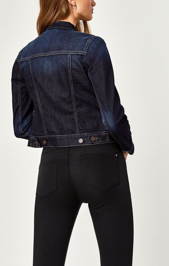 JACKET DE JEANS SAMANTHA DARK NOLITA